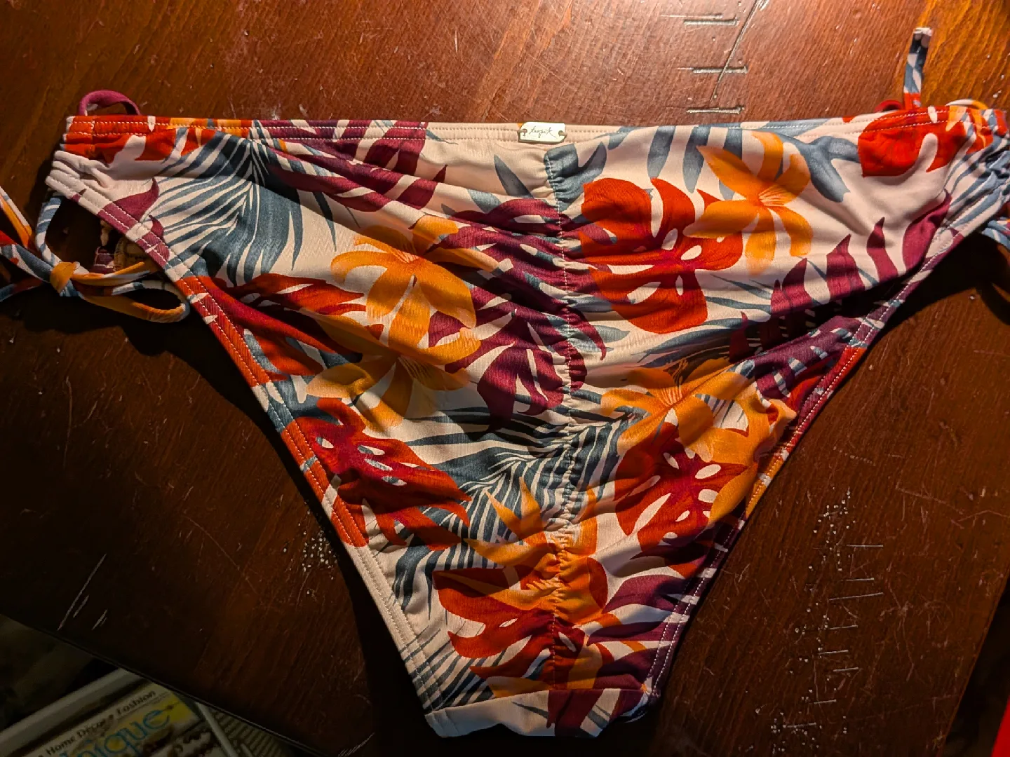 Penbrooke Swim Bottoms, Floral, Size 14 image indicator(2)