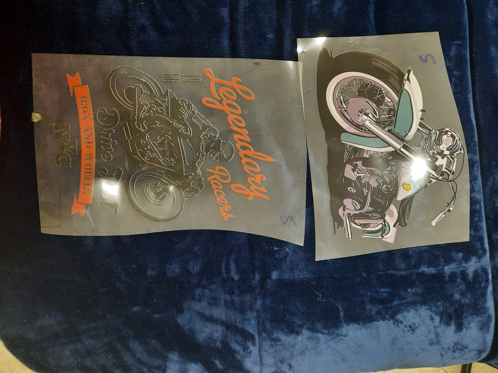 Variety of iron on stickers for shirts and jackets - photo 4