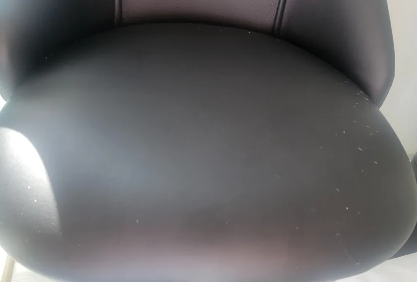 26 in. Black Faux Leather Bar Stool Chair (2) image indicator(8)