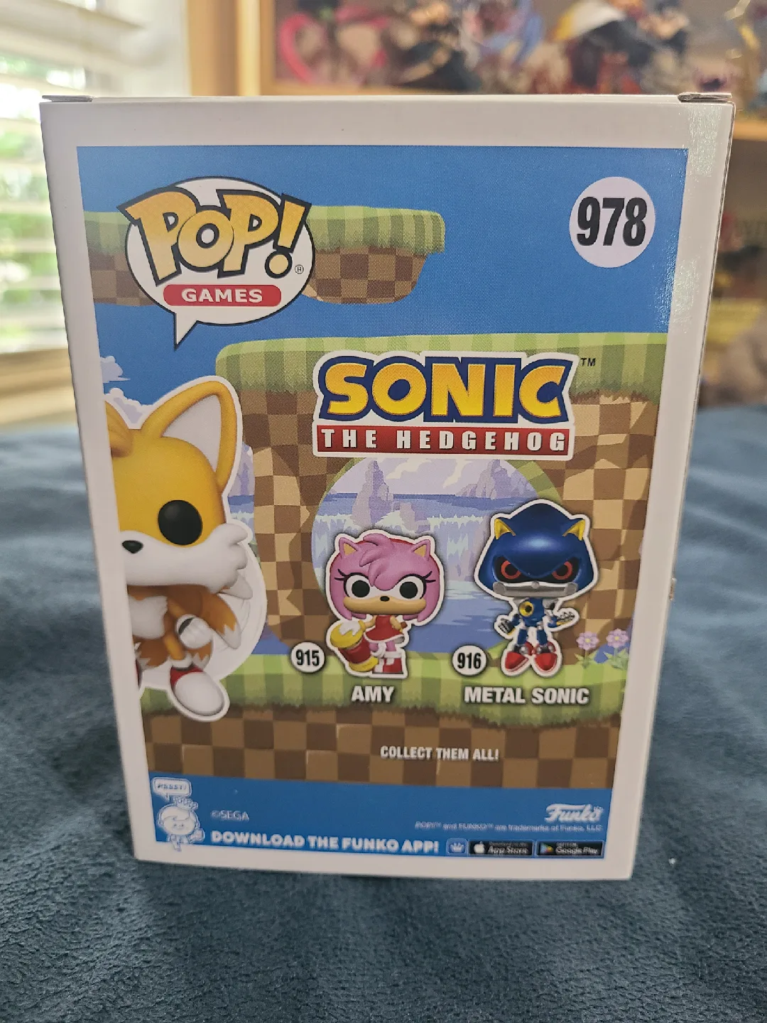 Funko Pop! Games Sonic Tails #978 Flocked - New image indicator(2)