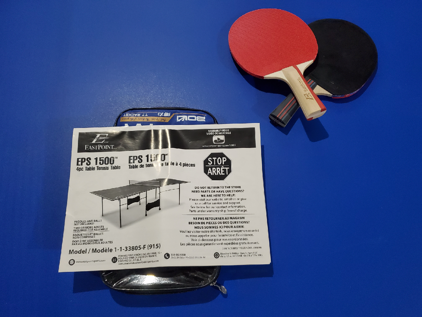 EastPoint EPS 1500 4pc Table Tennis Table - photo 2