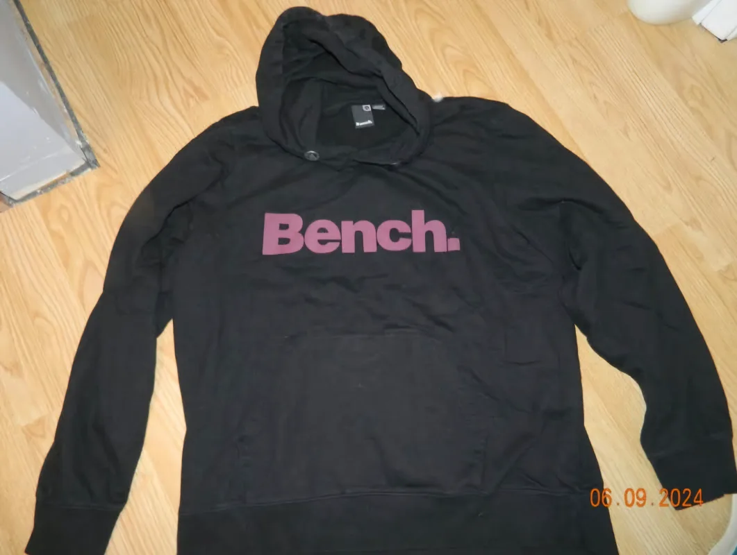 womens Bench Black Hoodie..size xxl thumbnail