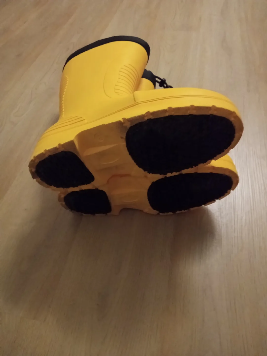 Rubber rain boots size 43, $30. image indicator(2)