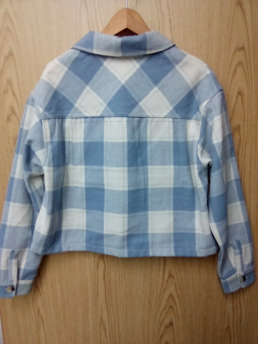 PRIV Plaid Crop Jacket - Size L image indicator(3)