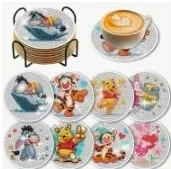 Diamond Painting Coasters - Disney Princess/Hello Kitty image indicator(7)
