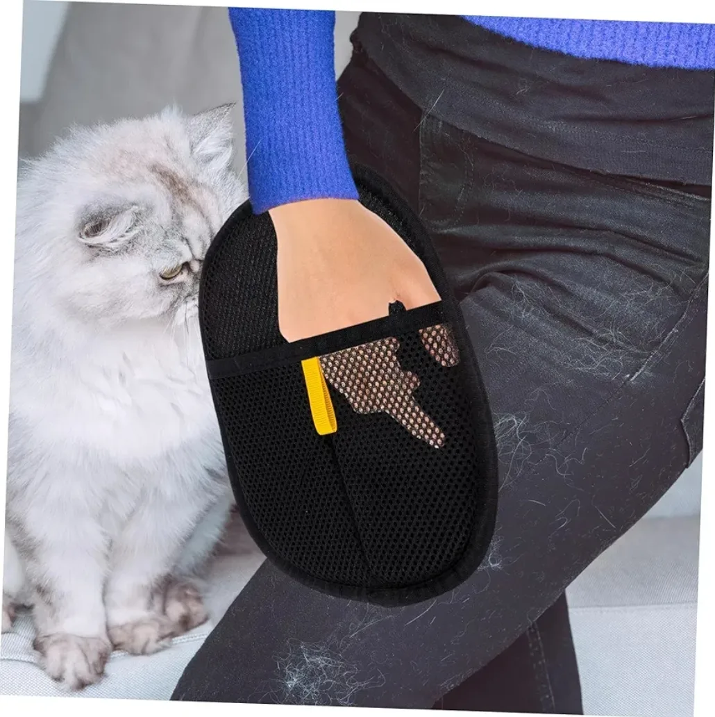 New Pet Grooming Glove Brush image indicator(3)