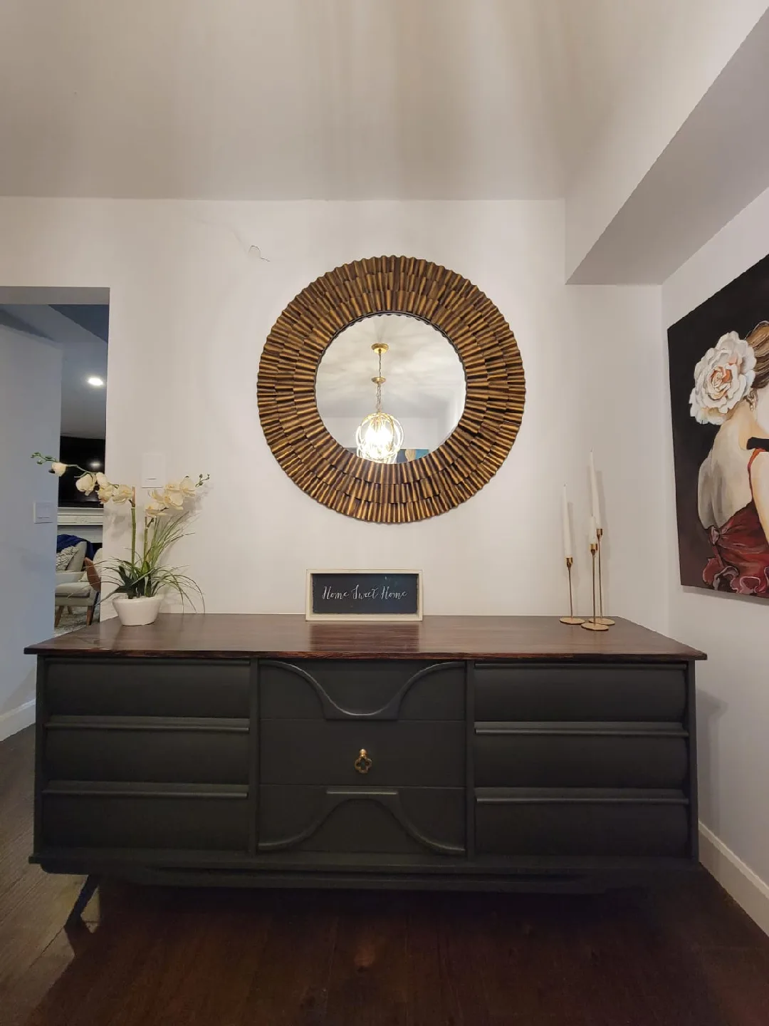 Refinished Ash & Wood Dresser image indicator(6)