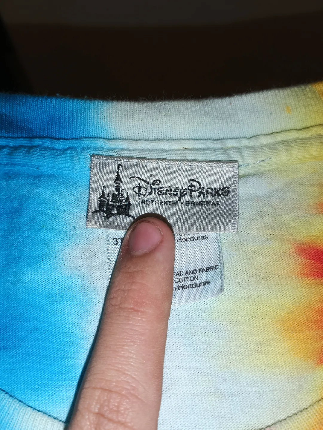Disney Parks 2013 Disneyland Tie Dye T-Shirt image indicator(2)