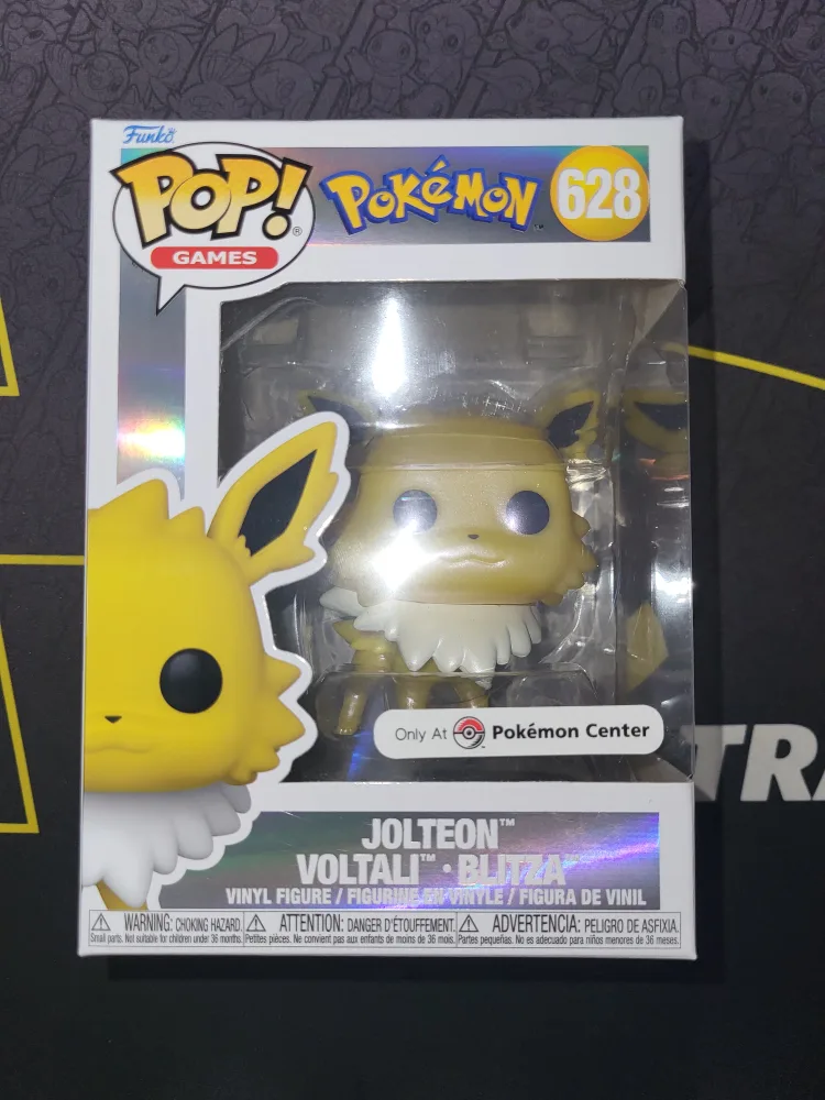 Pokemon Center Exclusive Funko Pop Jolteon 628 thumbnail