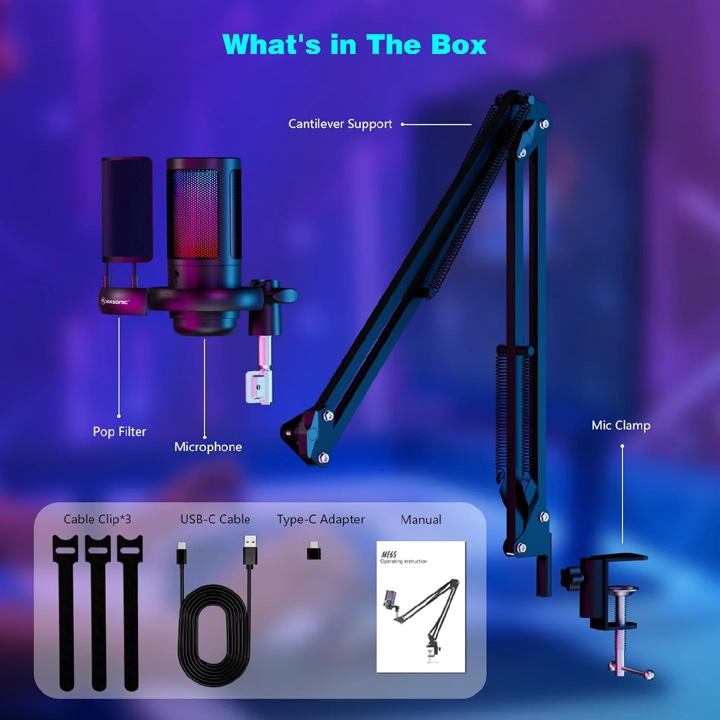 🧡 Kasonic Professional Microphone image indicator(8)