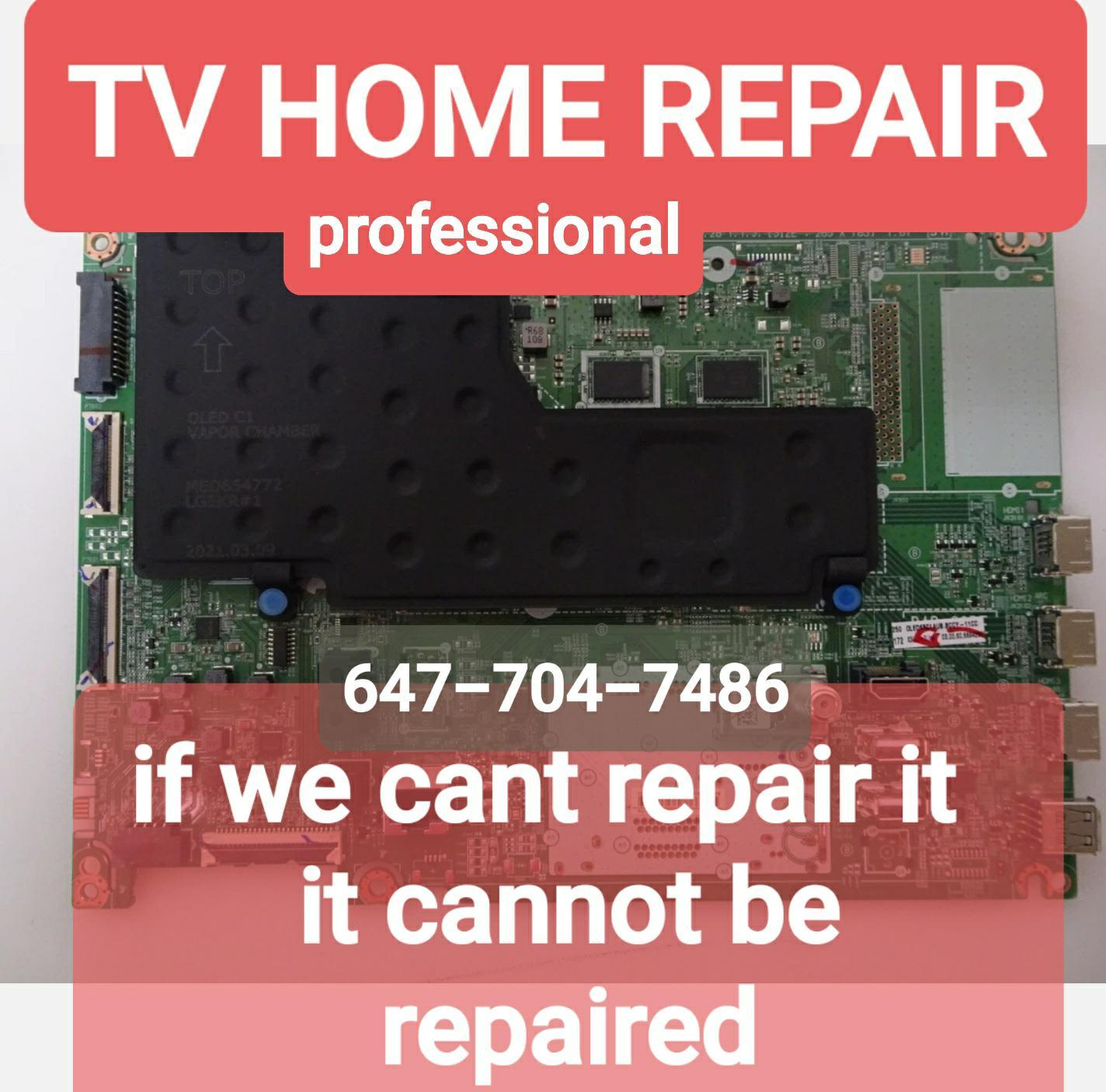 PROFESSIONAL TV HOME REPAIRS