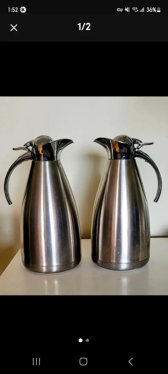 2 Newair Stainless Steel Thermal Carafe🧡 thumbnail