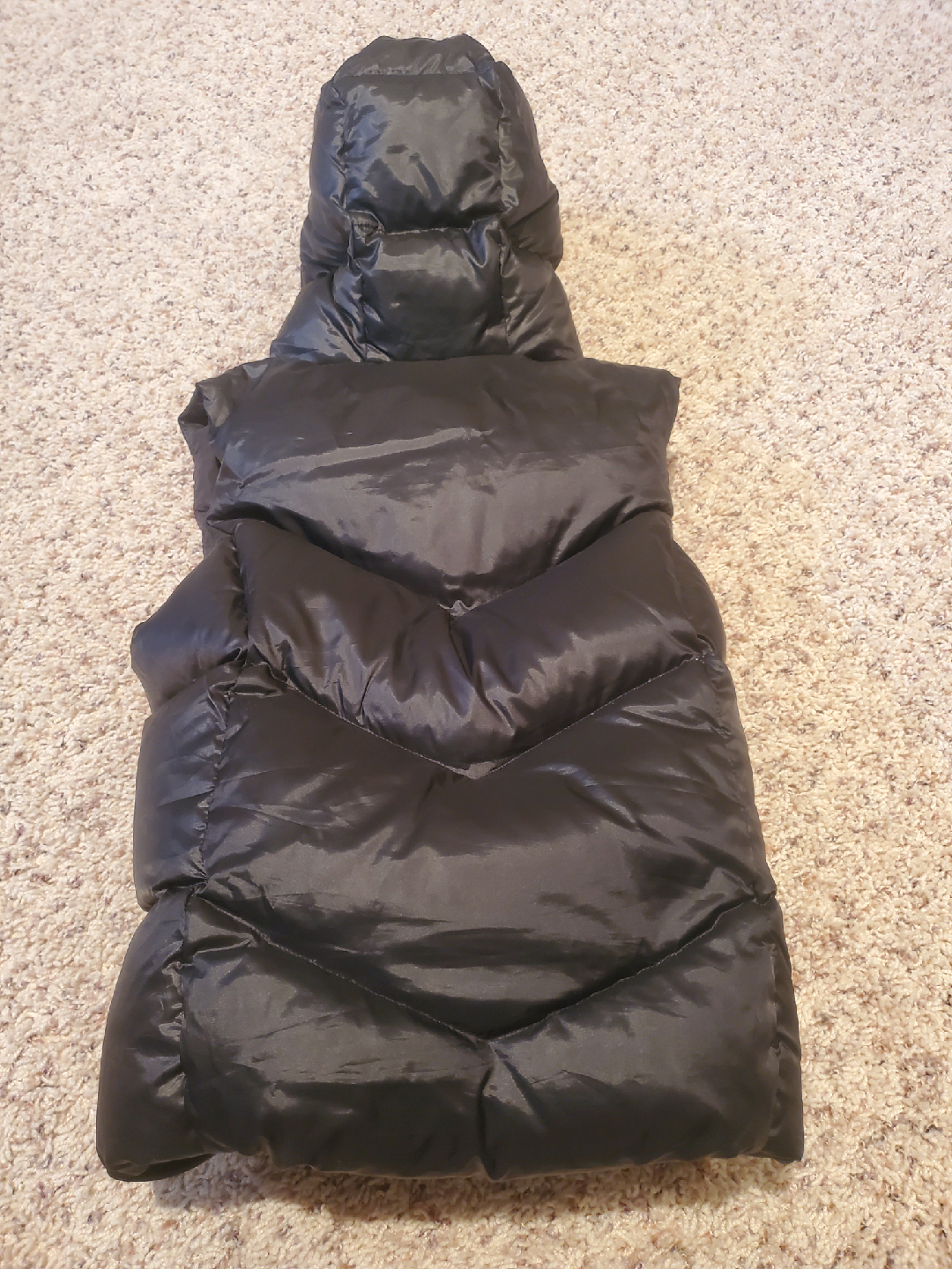 GAP Kids Black Puffer Vest - Size L (Regular) - photo 3