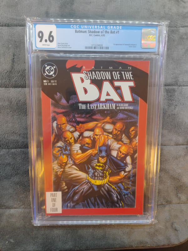 Batman: Shadow of the Bat #1 CGC 9.6