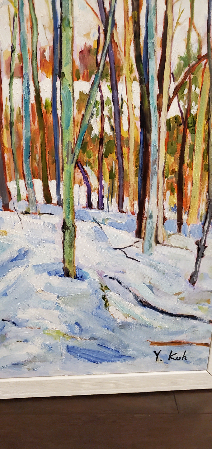 Muskoka Deerhurst Original Oil painting - photo 5