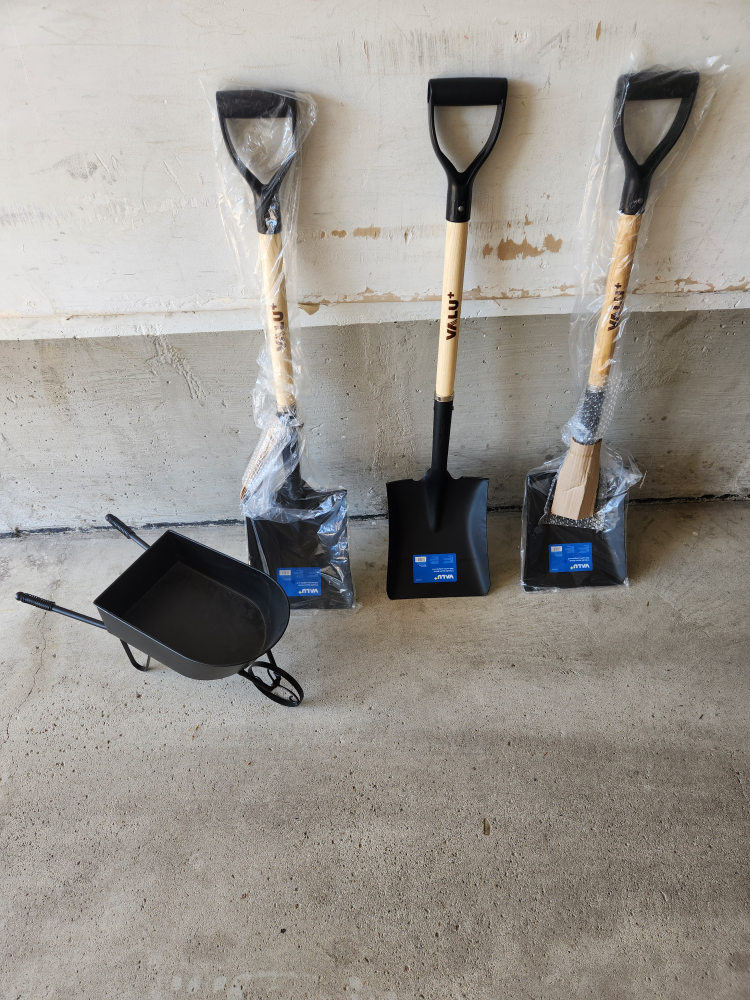 New Valu Square Shovels
