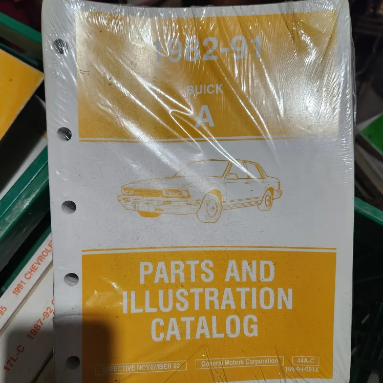 Chevrolet & Buick Parts Catalogues 1987-1992 image indicator(6)