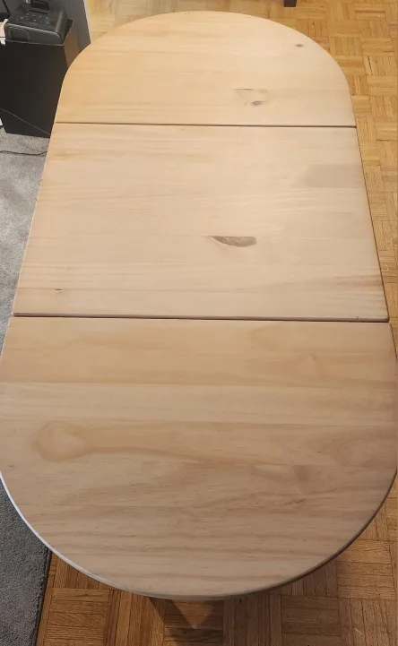 Extendable Coffee Table - Light Wood & Black Base image indicator(3)