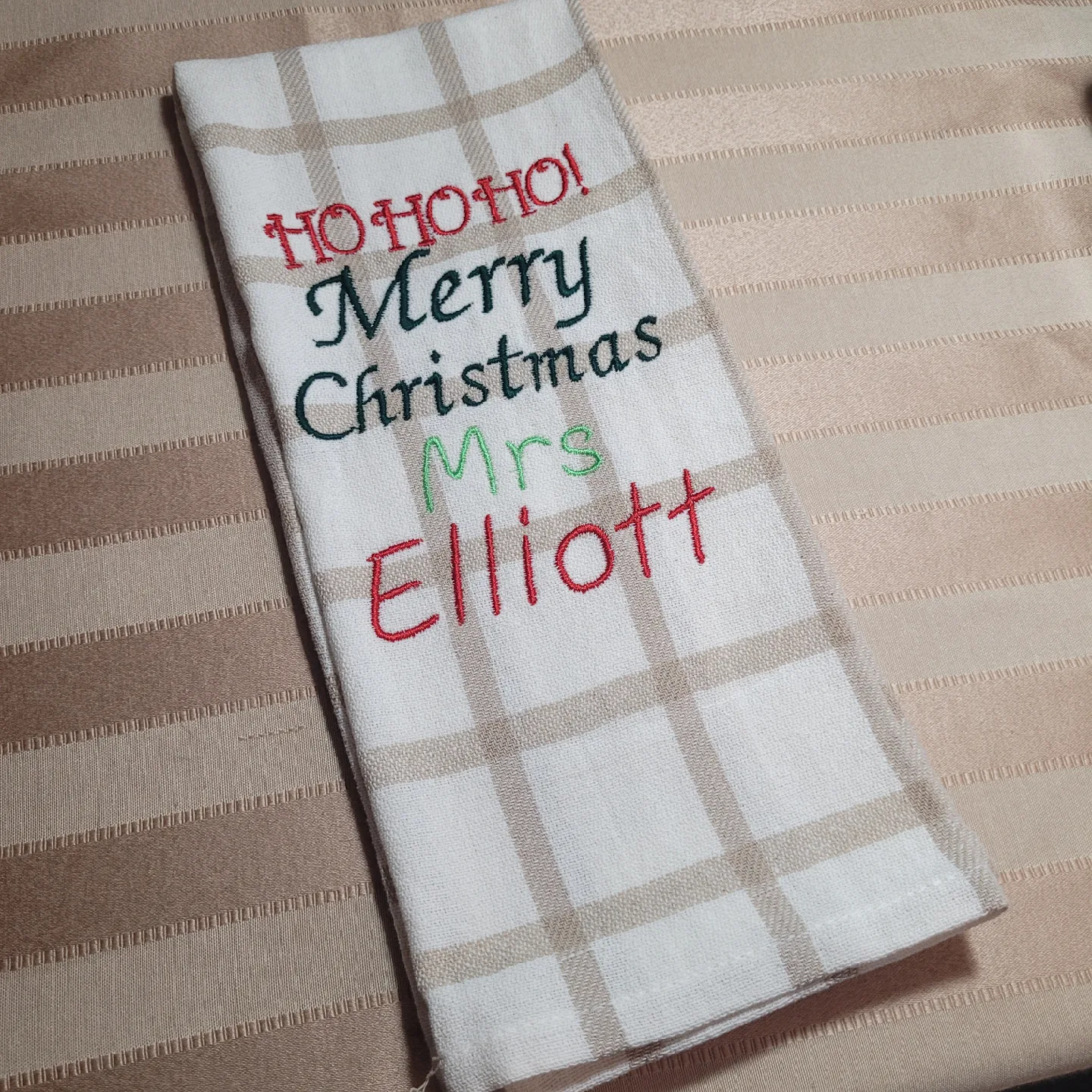 Perfect Teacher's Gift Machine Embroidered Tea Towels image indicator(3)