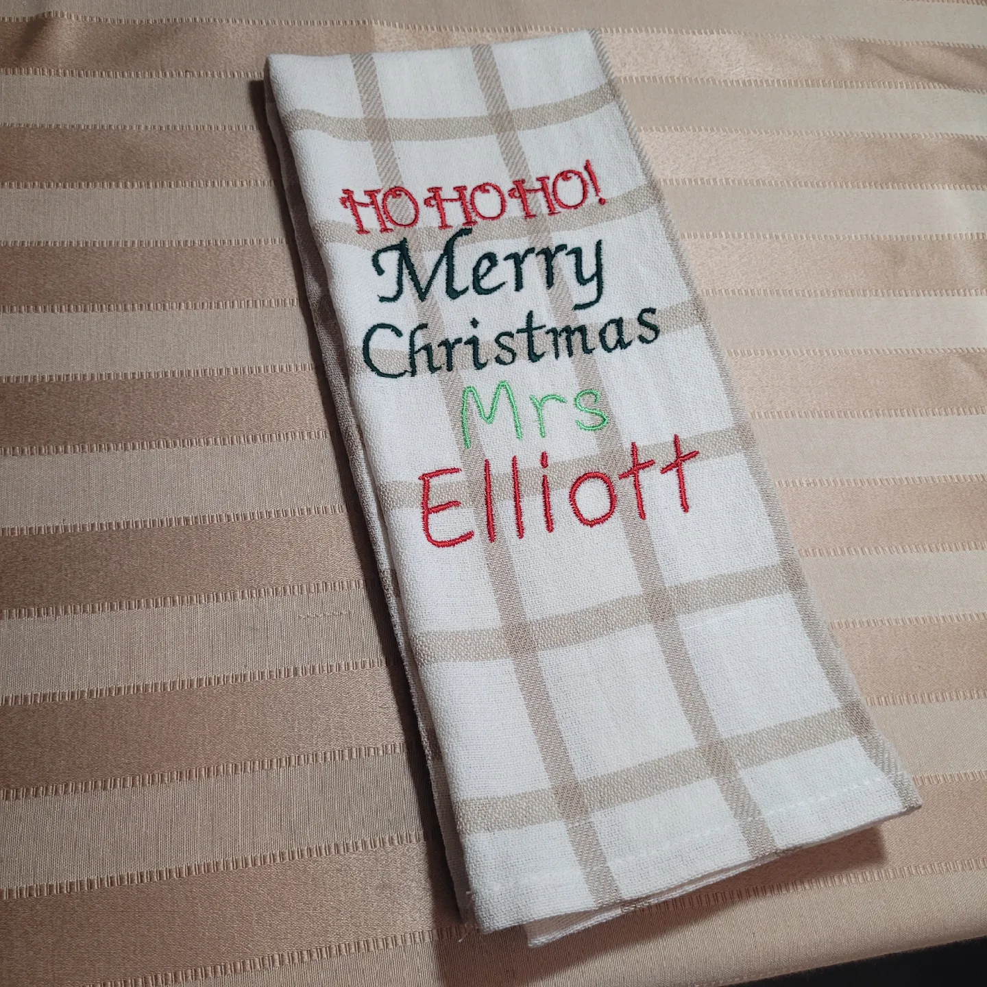 Perfect Teacher's Gift Machine Embroidered Tea Towels image indicator(4)