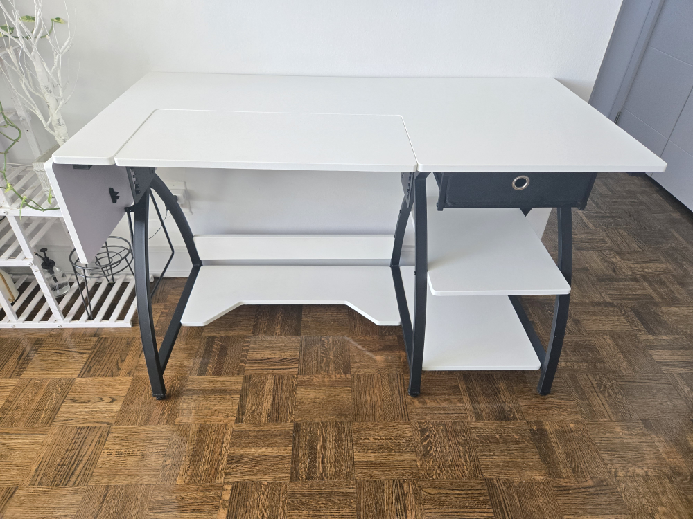 Sewing/Craft Table with Storage - photo 5