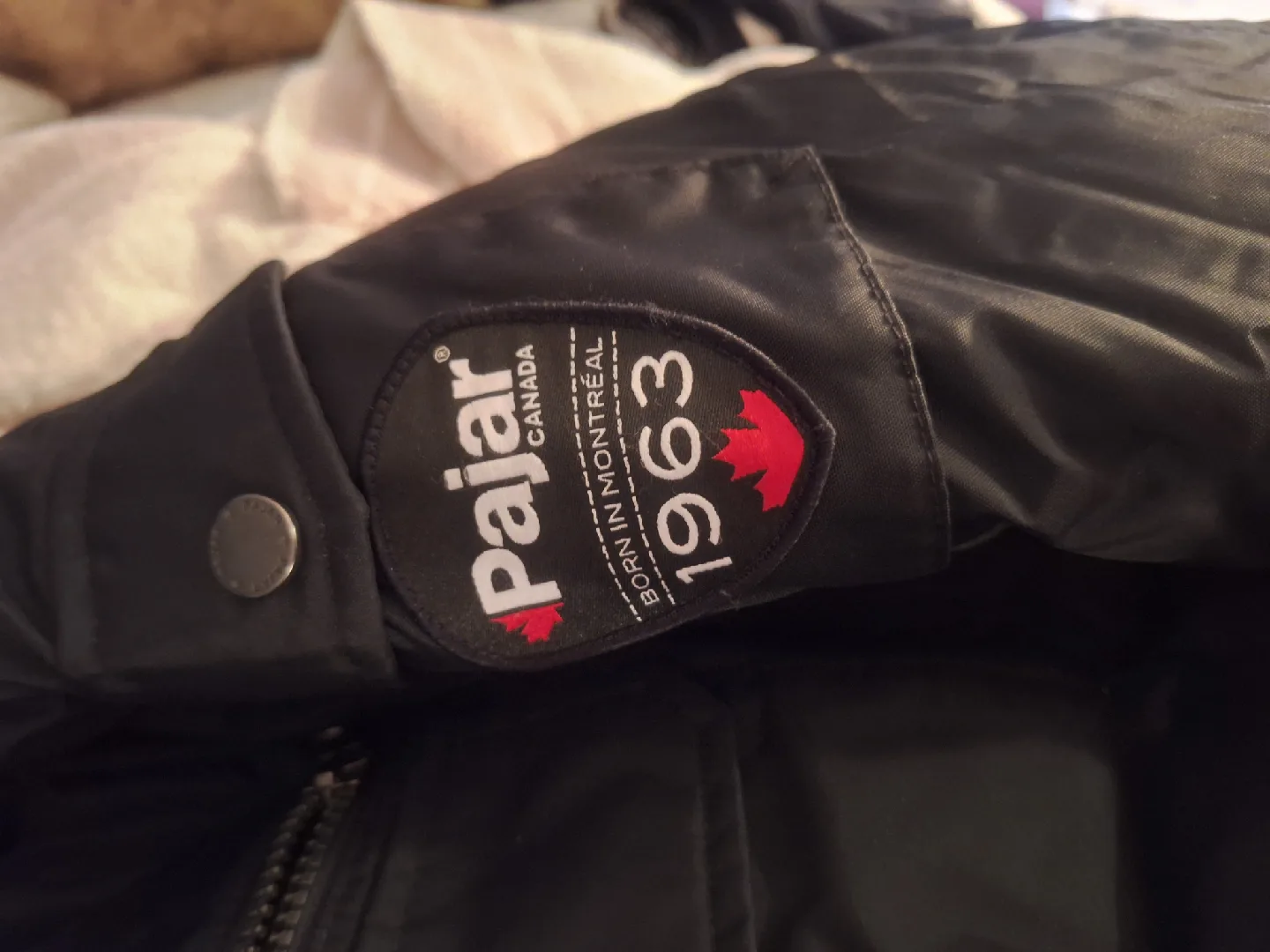 New Pajar Black Winter Jacket Unisex image indicator(2)