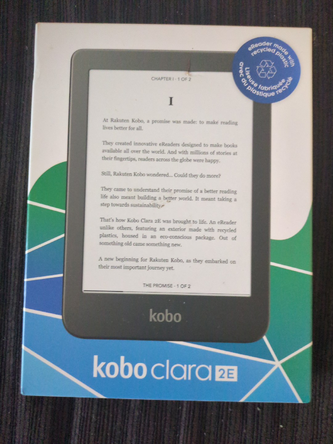 Kobo Clara 2E eReader - Like New!
