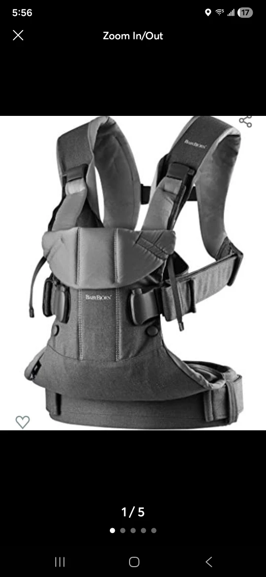 Babybjorn Carrier One - Denim Grey