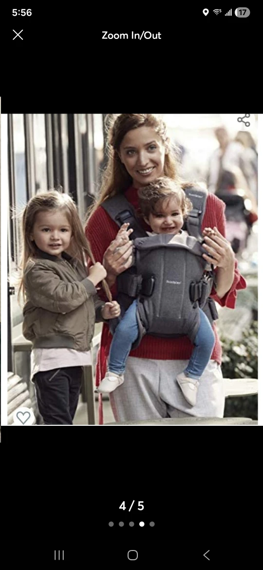 Babybjorn Carrier One - Denim Grey - photo 3