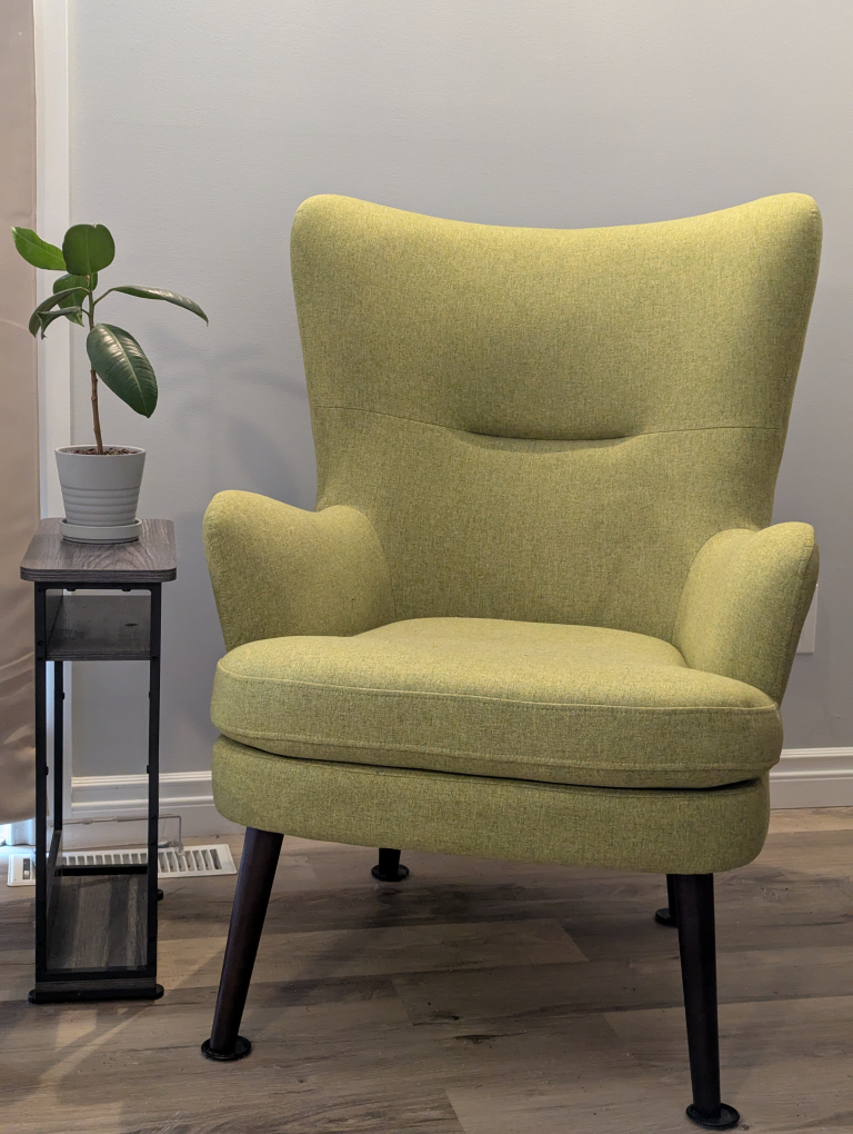 Pair of Occasional Green  Accent Chairs - photo 3