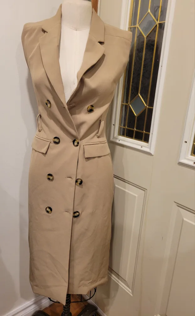 Zara xs Dress ( no belt) image indicator(2)