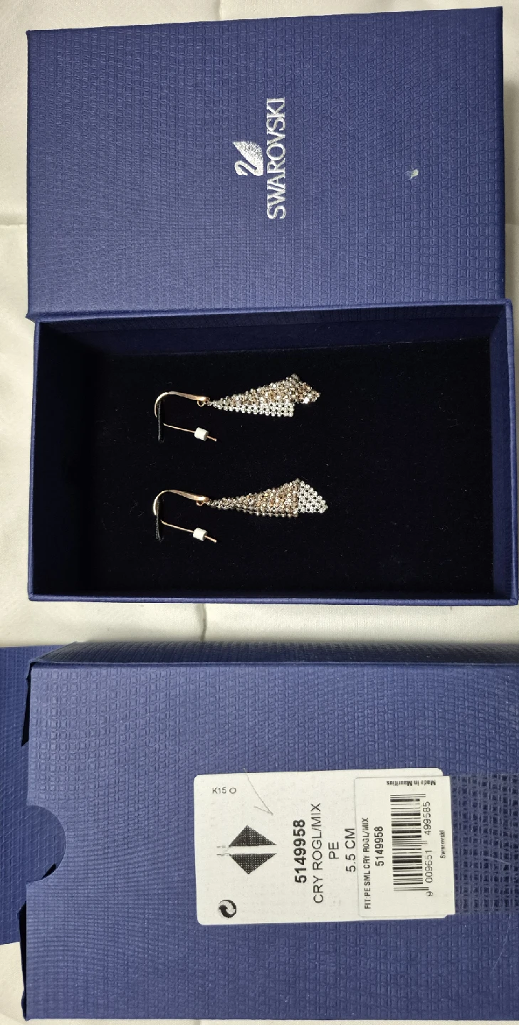 Swarovski Cry Rogl/Mix Earrings - 5.5 cm - photo 3