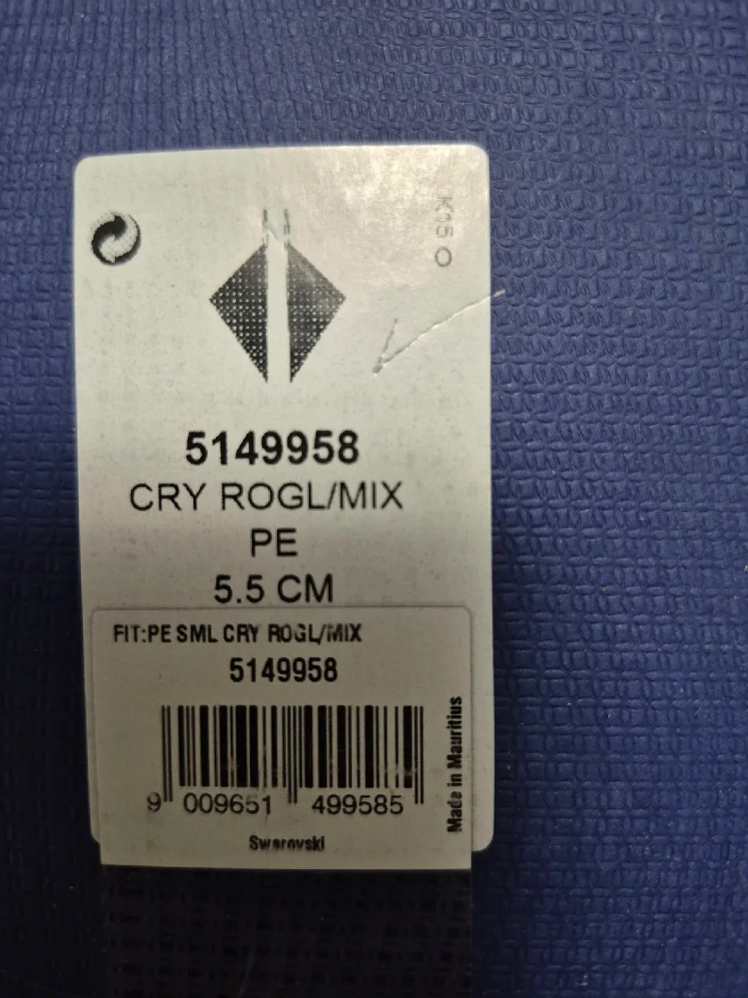 Swarovski Cry Rogl/Mix Earrings - 5.5 cm image indicator(4)