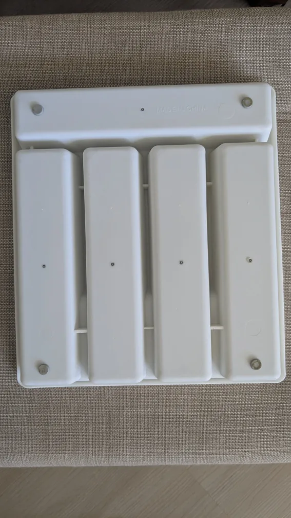 White Cutlery Tray Organizer image indicator(2)