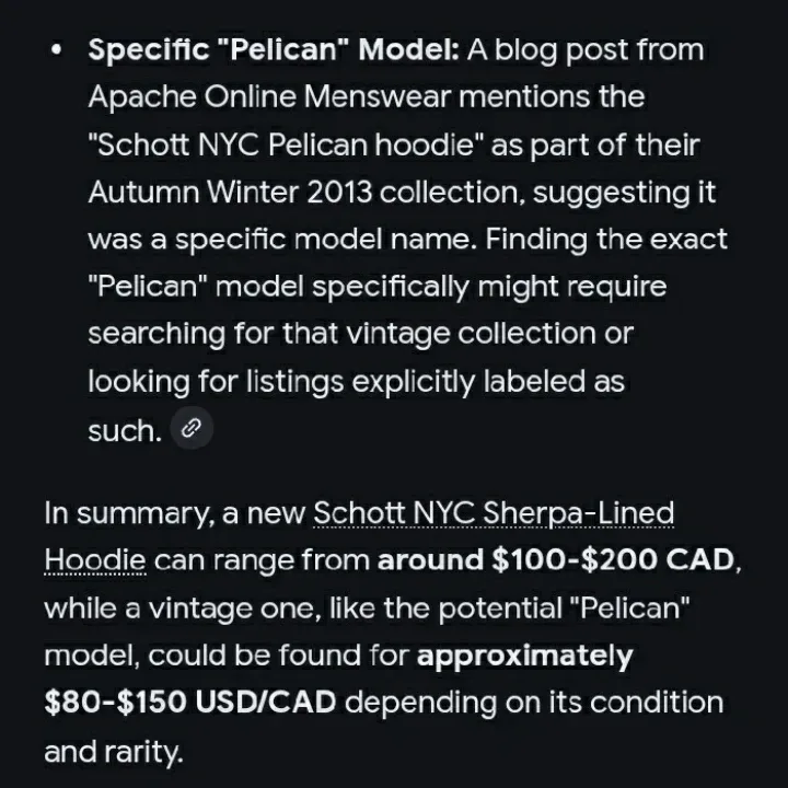 Vintage Schott NYC XXL Olive Green Wool Blend Hoodie (Like New) image indicator(5)