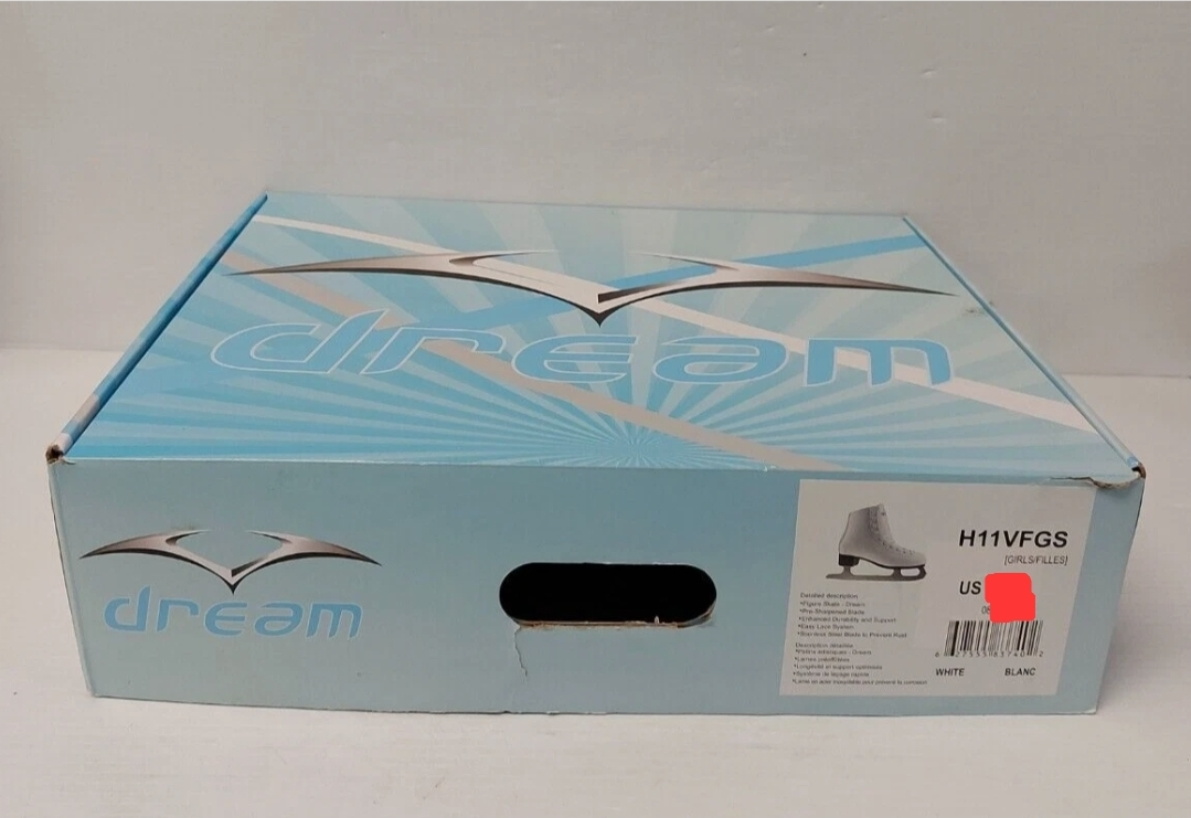 Dream Ice Skates - Size 5 - White - photo 4
