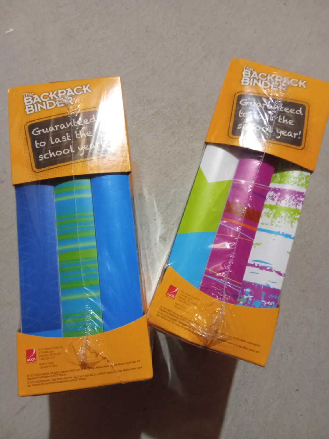 New Wilson Jones Binder 6/box image indicator(2)