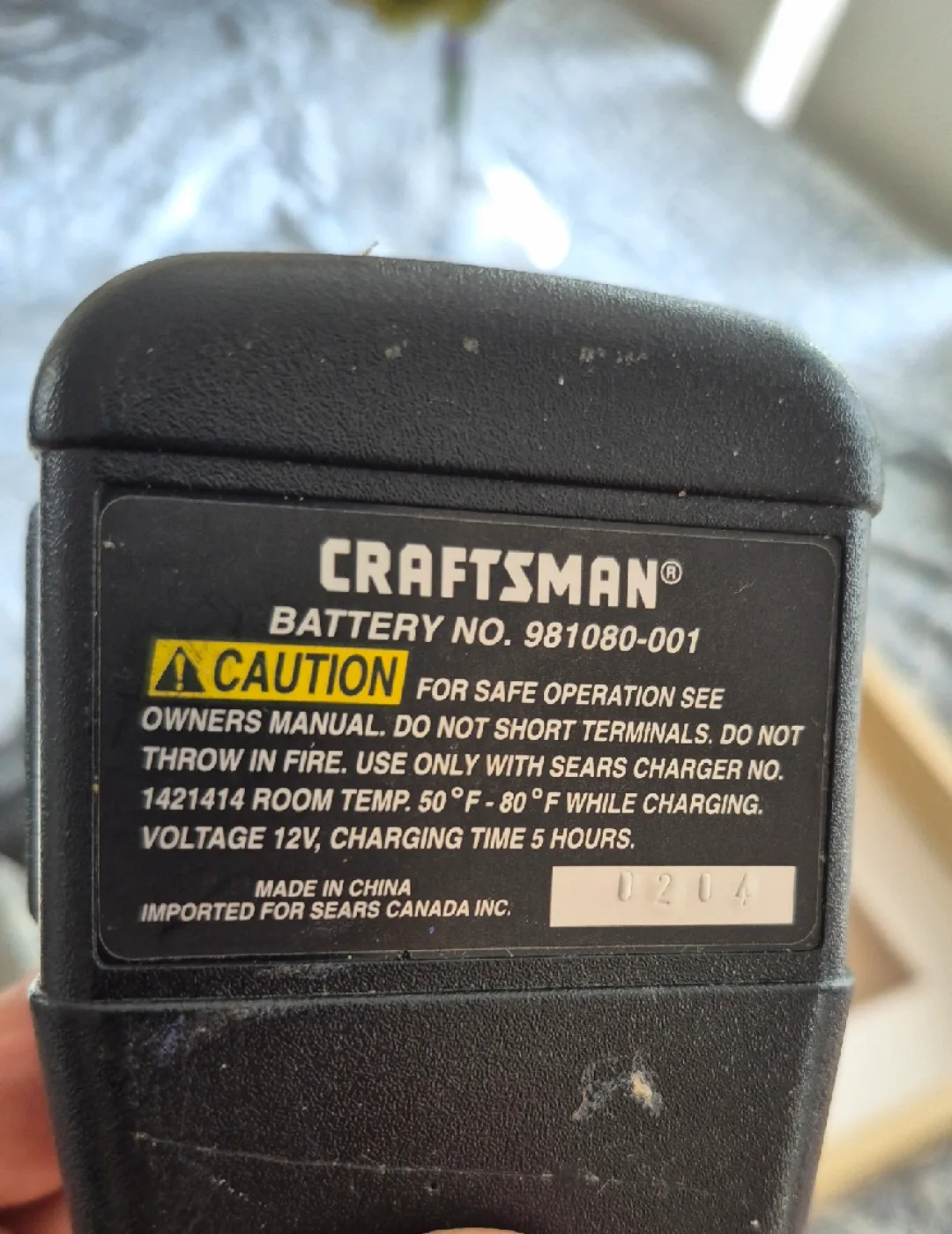 Mastercraft 9.6V Cordless Drill image indicator(2)