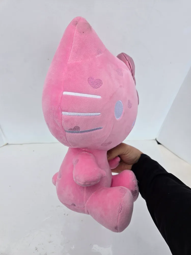 Rare 12 inch hello kitty pink 50th anniversary plush new w tag image indicator(8)