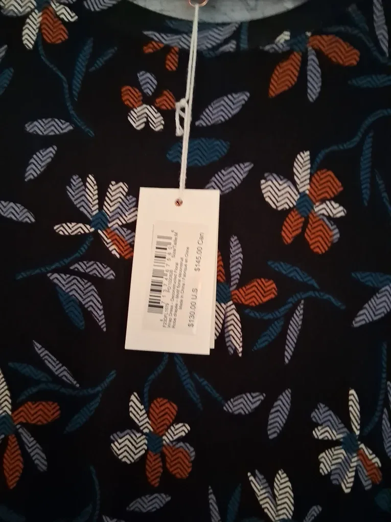 Hatley Floral Long Sleeve Dress - Size Small image indicator(2)