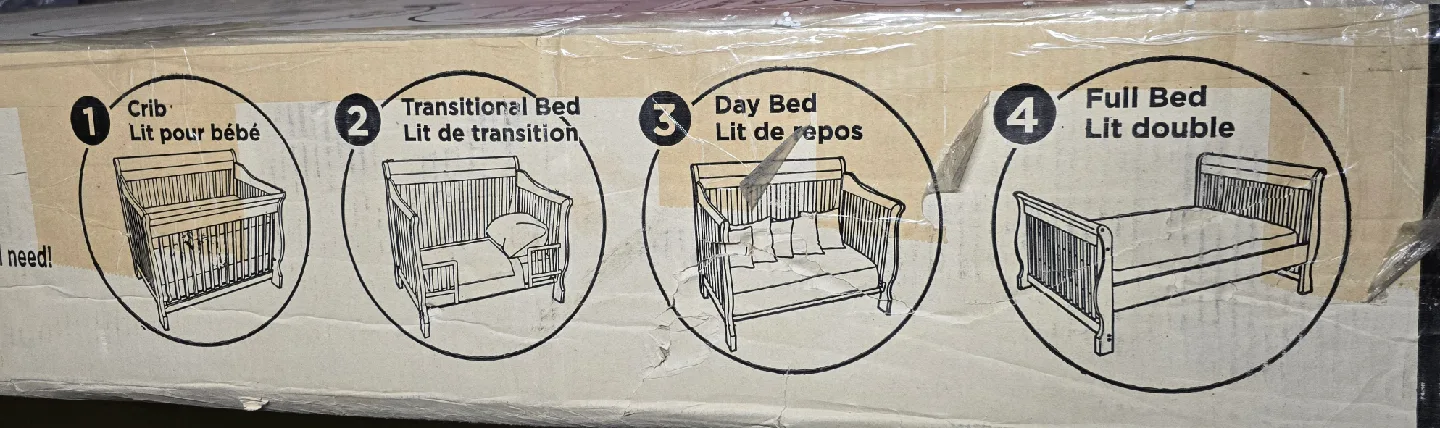 Bily Sydney 4-in-1 Deluxe Sleep System Crib
