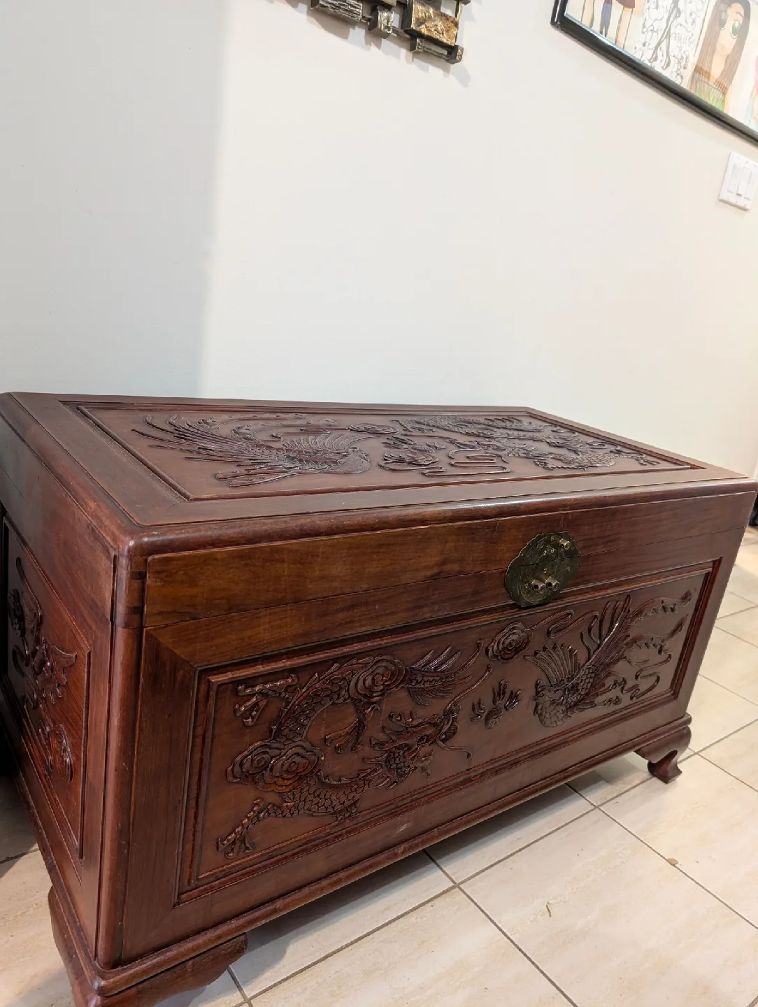 Chinese Wood Chest