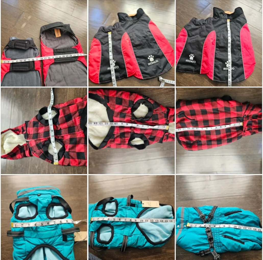 (New)winter jacket for dog, price between $25 to $35 each image indicator(7)