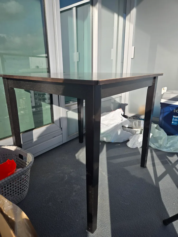 Brown Square Table thumbnail