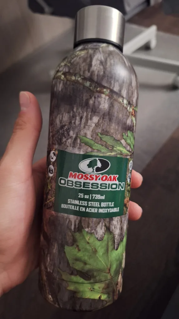 Mossy Oak Obsession Stainless Steel Bottle 25oz 🤎 thumbnail