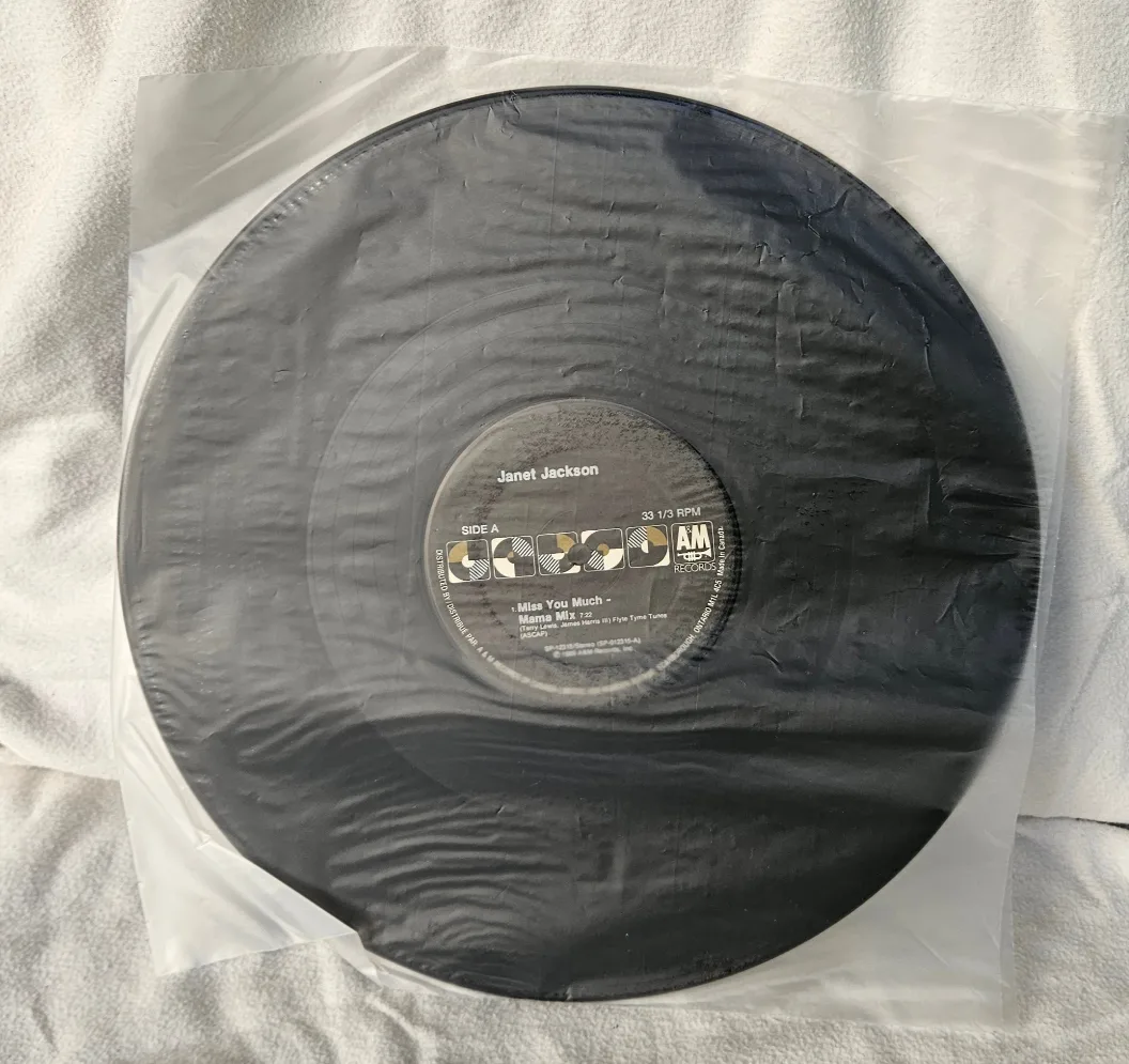 Janet Jackson Miss You Much 12” Single Original 1989 Vinyl LP image indicator(3)