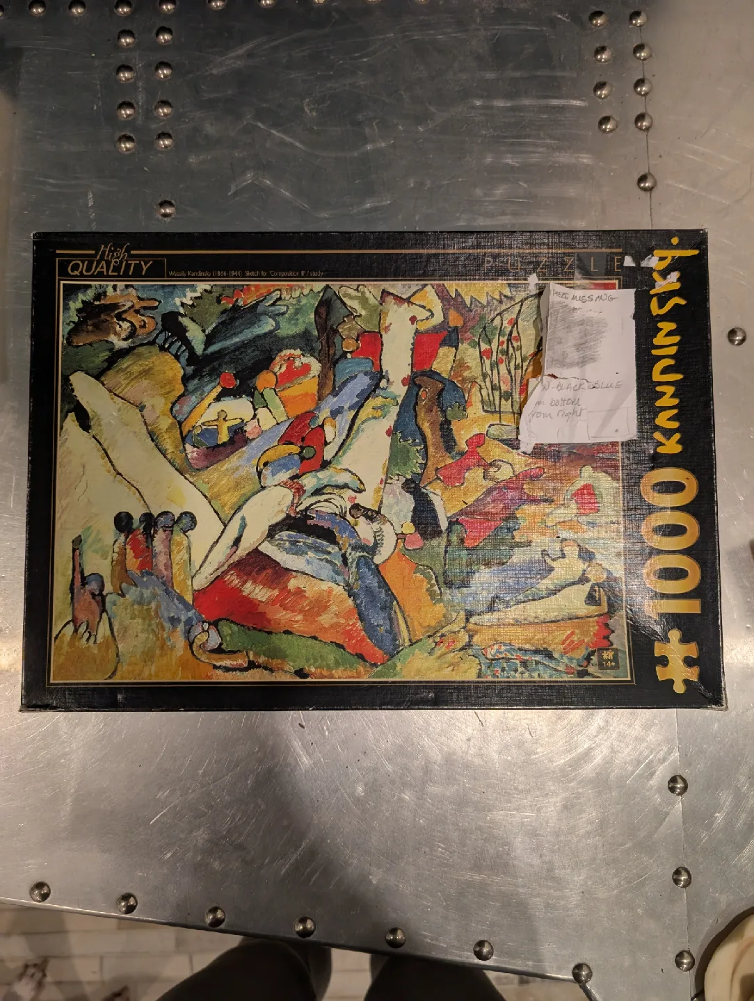 Kandinsky 1000 Piece Puzzle thumbnail