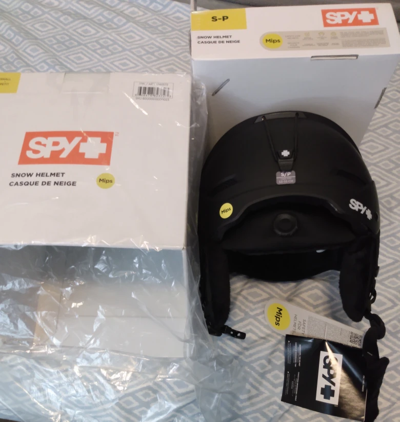 SPY+ Sport, Biking Helmet - S/P size - Black - NEW - photo 2