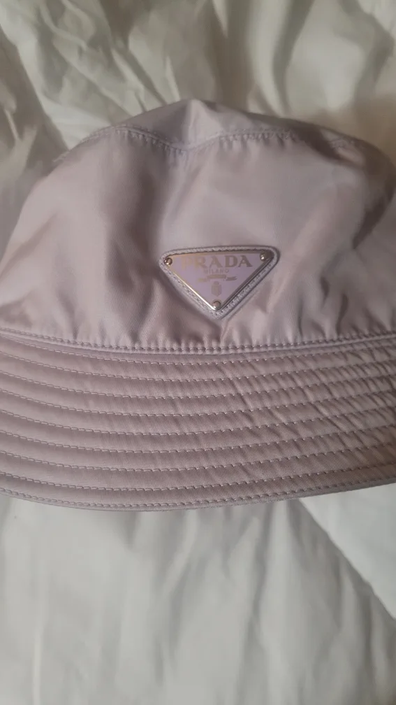 Prada Re-Nylon Bucket Hat - Lilac image indicator(6)