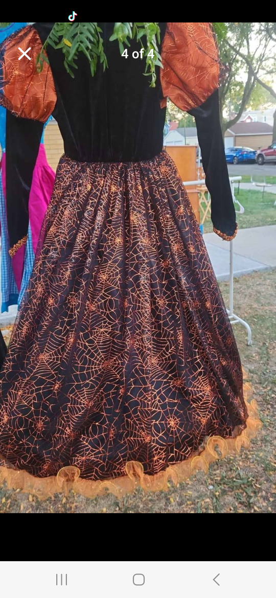 Girl's Halloween Witch Costume - photo 2